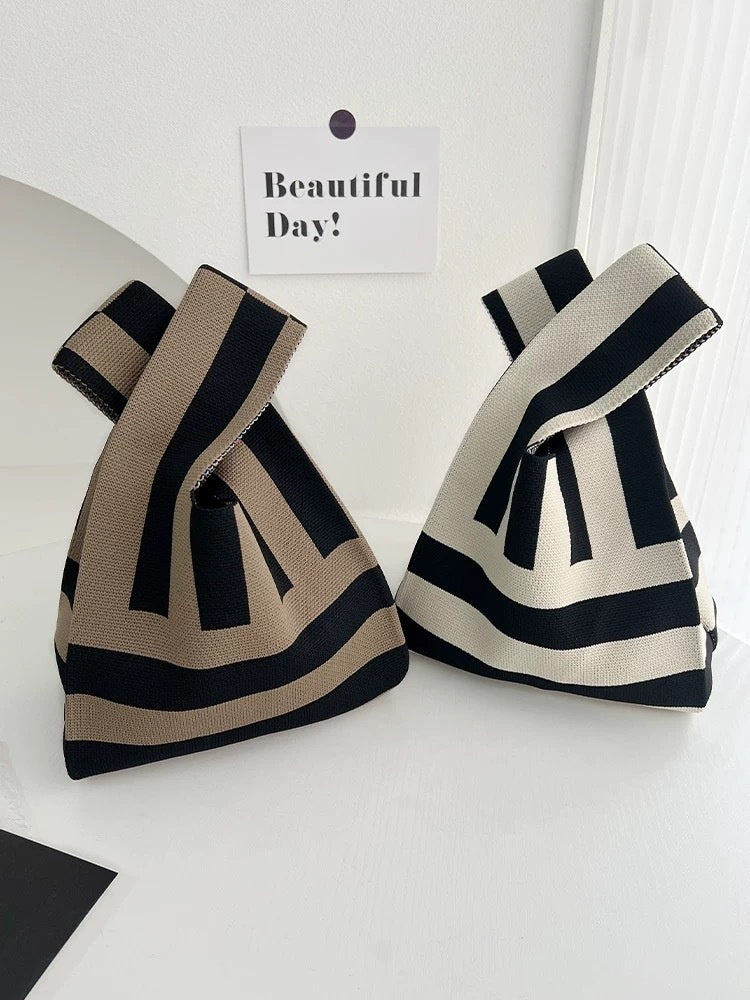 Fashionable Trendy And Personalized Knit Tote Bag