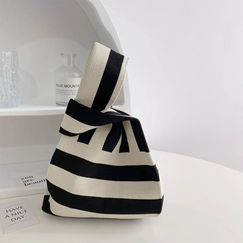 Fashionable Trendy And Personalized Knit Tote Bag